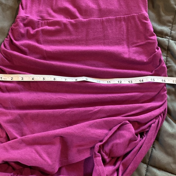 Athleta Knit Ruched Racerback Dress - Picture 9 of 10